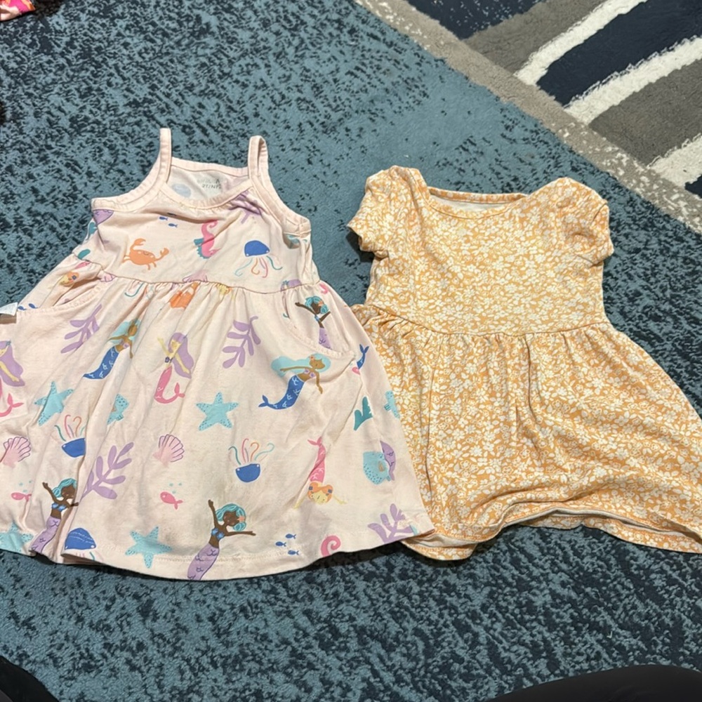 Girls dress for summer